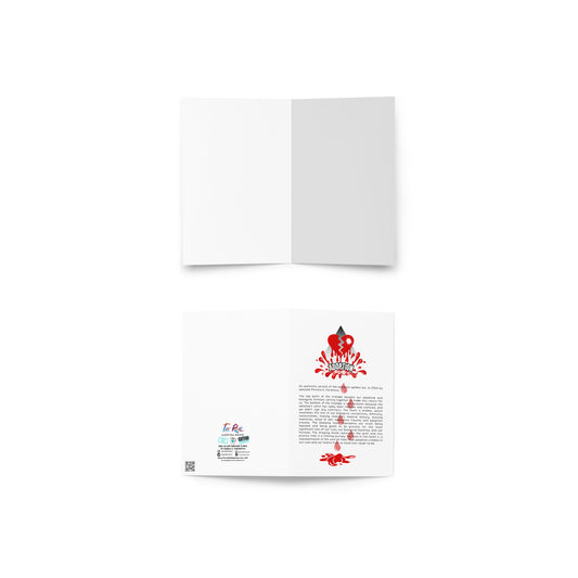 Authentic Adoption Symbol Greeting Card