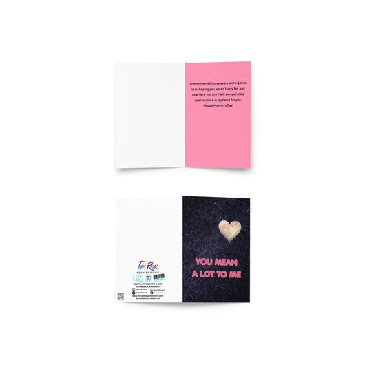 You Mean A Lot To Me Mother's Day Greeting Card