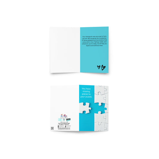 You Have Missing Pieces To Your Puzzle Greeting Card