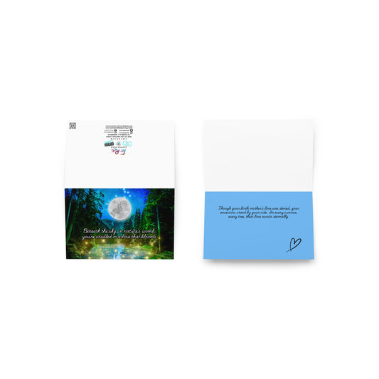 In Natures Womb Greeting Card