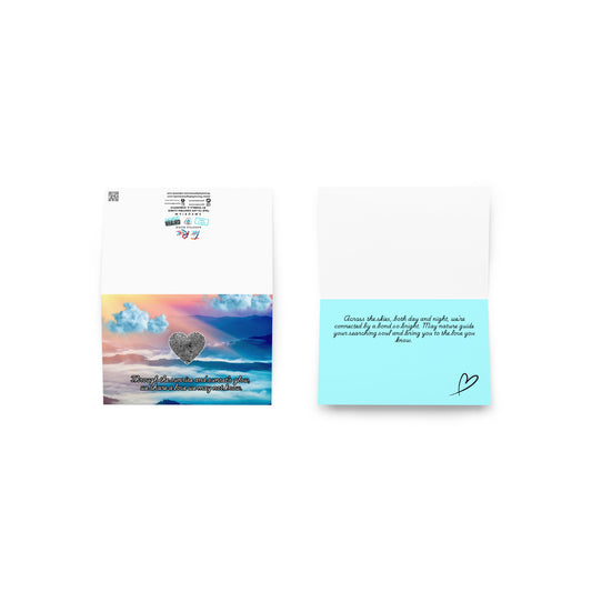 Through The Sunrise and Sunsets Greeting Card