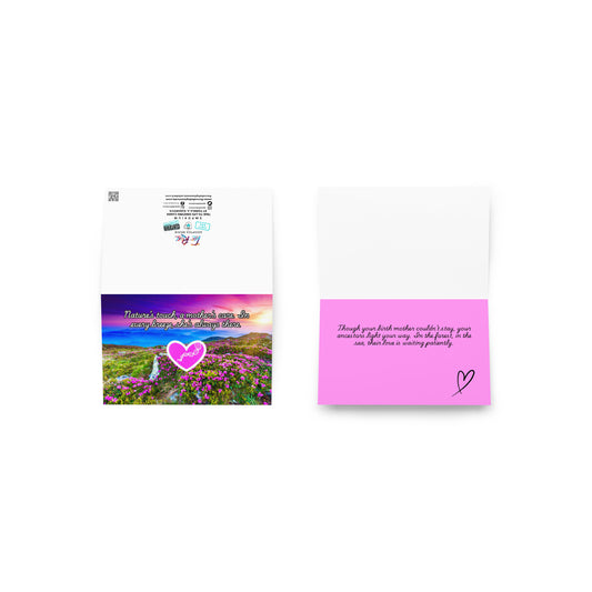 Natures Touch, A Mothers Care Greeting Card
