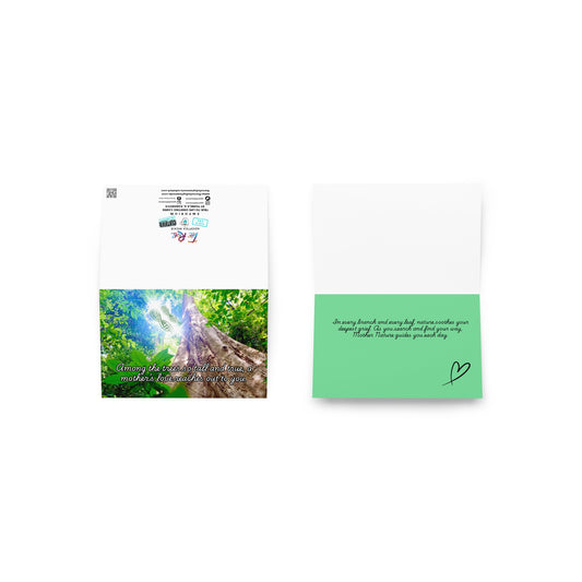 Among The Trees Greeting Card