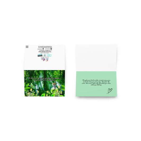 In The Arms of Nature Greeting Card
