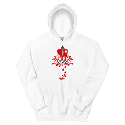 Authentic Adoption Symbol Front & Back  Limited Edition Unisex Hoodie