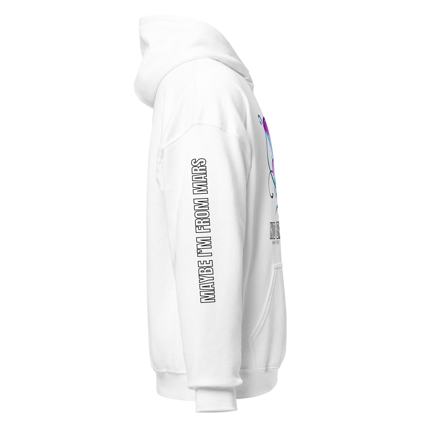 No Birth Story Maybe I'm From Mars Lush Unisex Hoodie