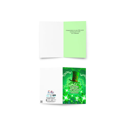 A Lifetime Mystery Solved St. Patrick's Day Greeting Card