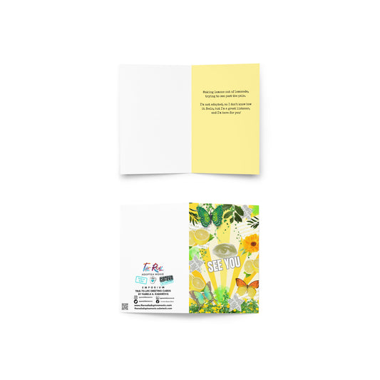 I See You Adoptee Greeting Card