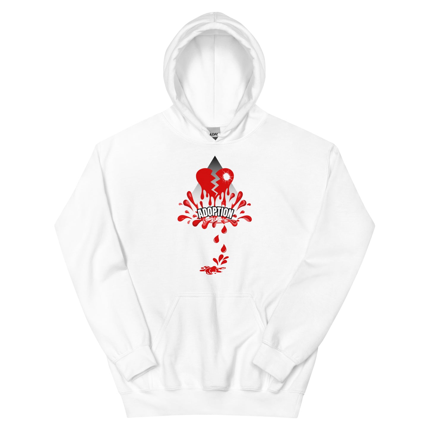 Authentic Adoption Symbol Front & Back  Limited Edition Unisex Hoodie